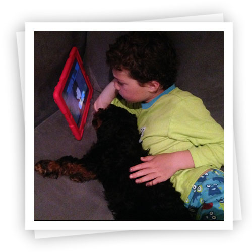 Boy and Dog 2